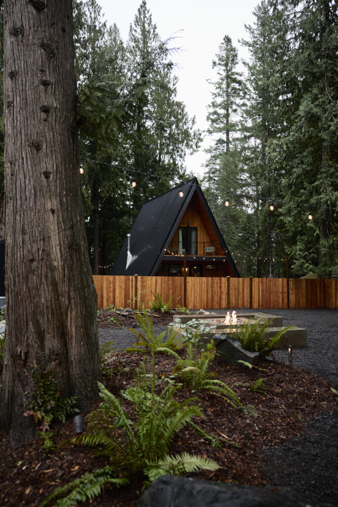 A Camp Cabins property near Mount Rainier